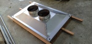 チラー（冷却器）用ダクト