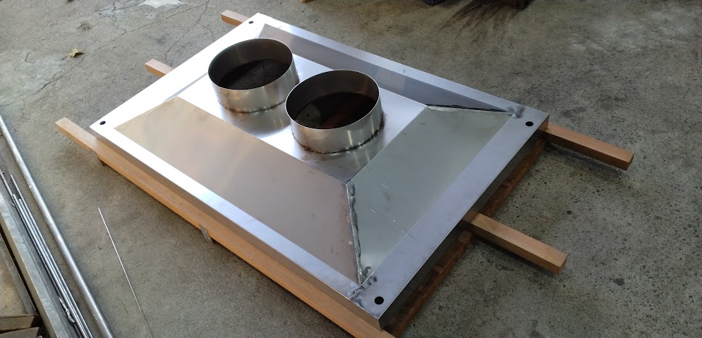 チラー（冷却器）用ダクト